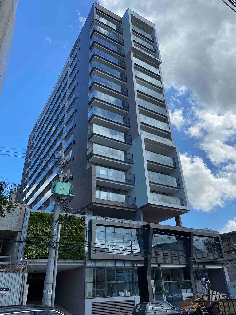 Apartamento Airbnb com garagem perto da Praia do Canto
