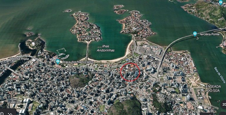 Apartamento perto da melhor praia de Vitória