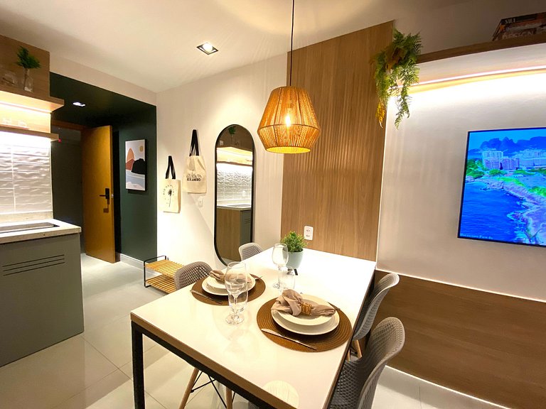 Studio novinho para se hospedar no Rio de Janeiro