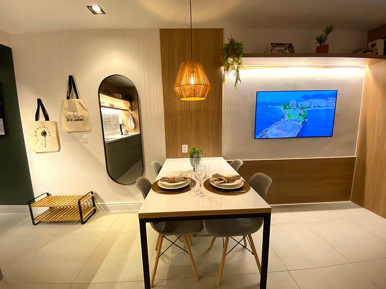 Studio novinho para se hospedar no Rio de Janeiro