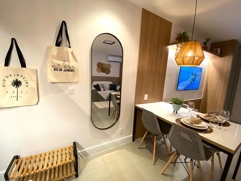 Studio novinho para se hospedar no Rio de Janeiro