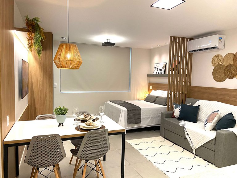 Studio novinho para se hospedar no Rio de Janeiro