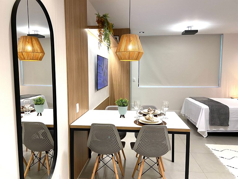 Studio novinho para se hospedar no Rio de Janeiro