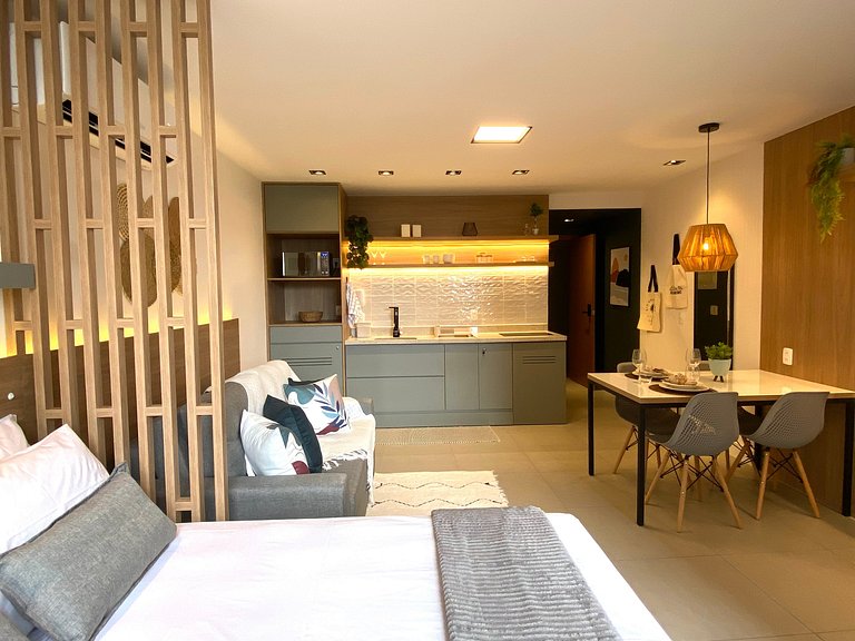 Studio novinho para se hospedar no Rio de Janeiro