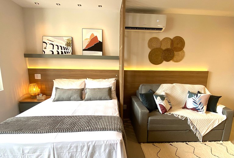 Studio novinho para se hospedar no Rio de Janeiro