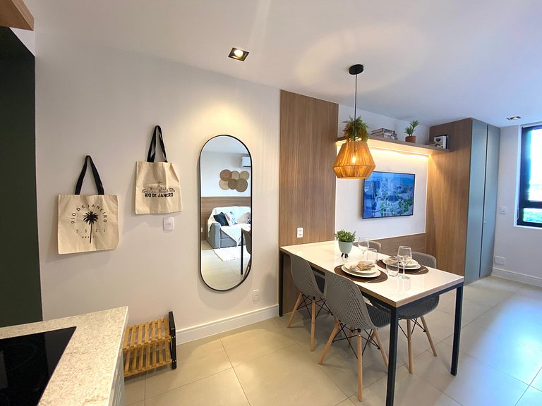 Studio novinho para se hospedar no Rio de Janeiro
