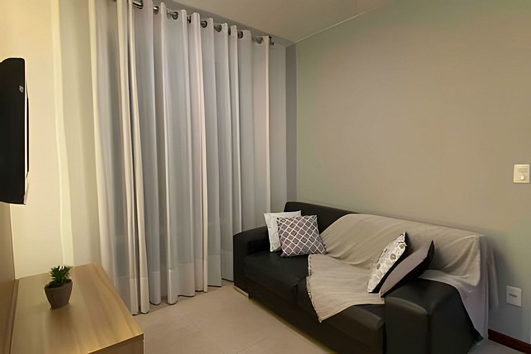Apartamento Airbnb com garagem perto da Praia do Canto