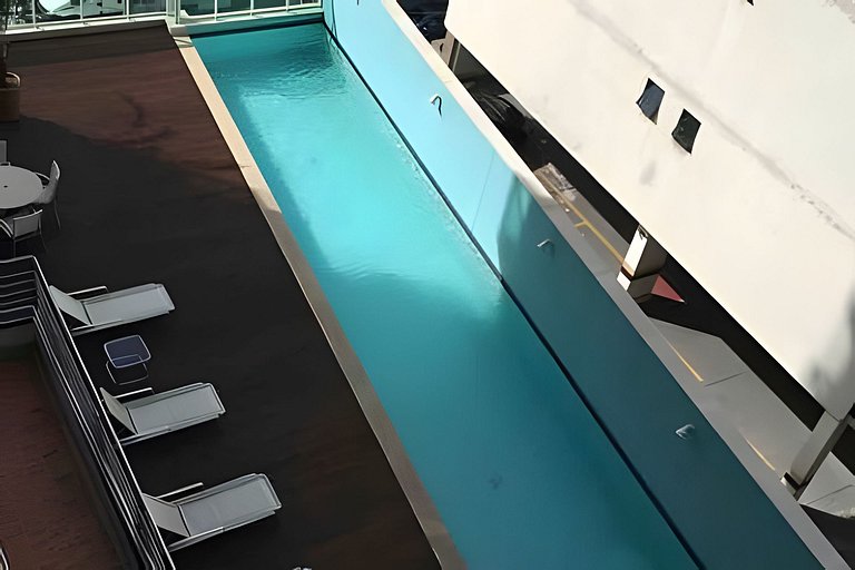 Apartamento Airbnb com garagem perto da Praia do Canto