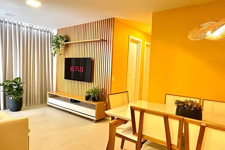 2 suítes para até 7 pessoas com vista especial