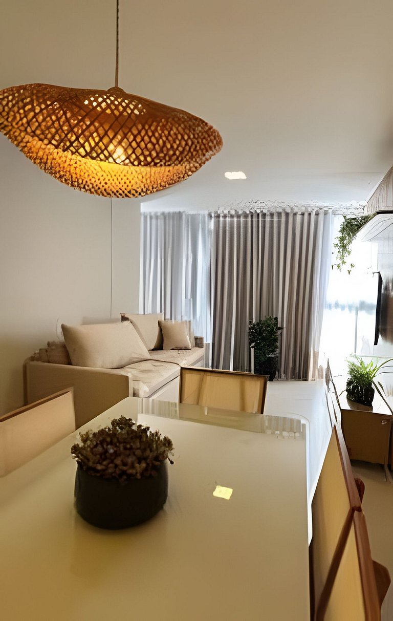 2 suítes para até 7 pessoas com vista especial
