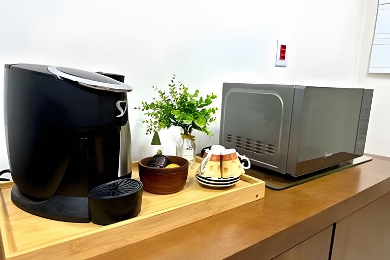 3 quartos, 100% climatizado e com vista linda