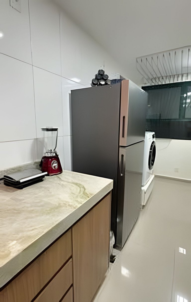 3 quartos, 100% climatizado e com vista linda