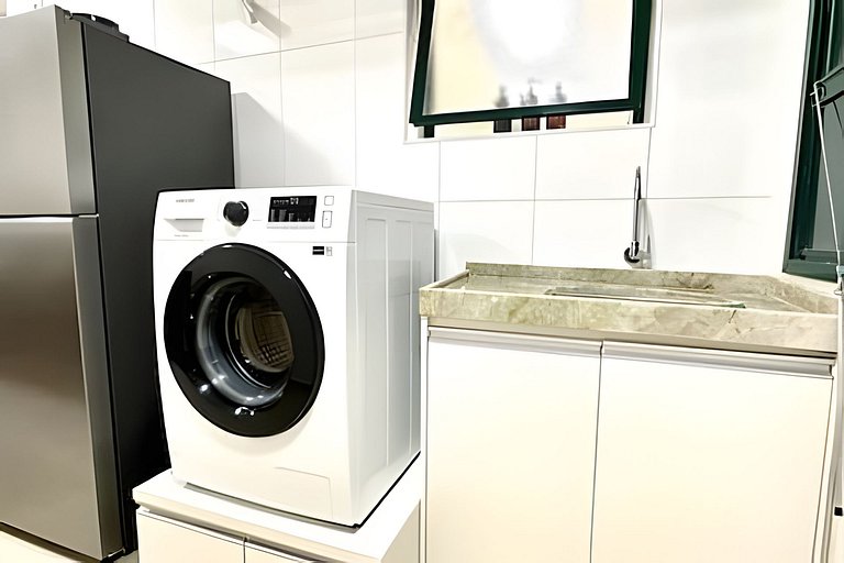3 quartos, 100% climatizado e com vista linda
